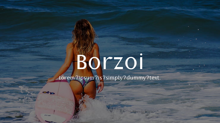 Borzoi Font