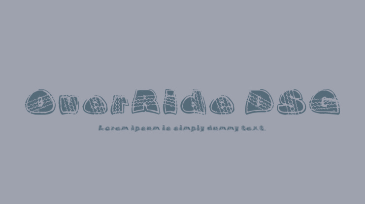 OverRide DSG Font