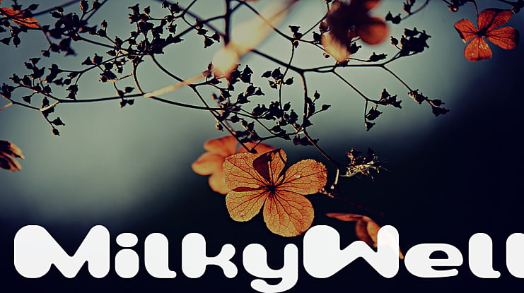 MilkyWell Font