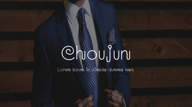 Choujun Font