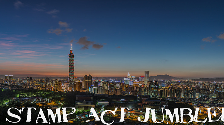 Stamp Act Font Family