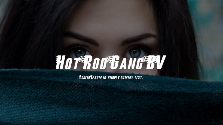 Hot Rod Gang BV Font