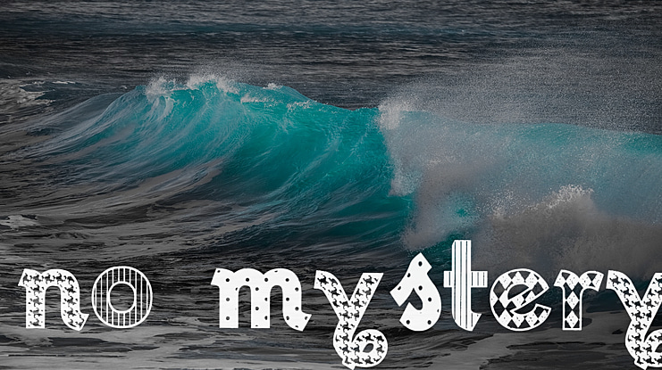 No Mystery Font