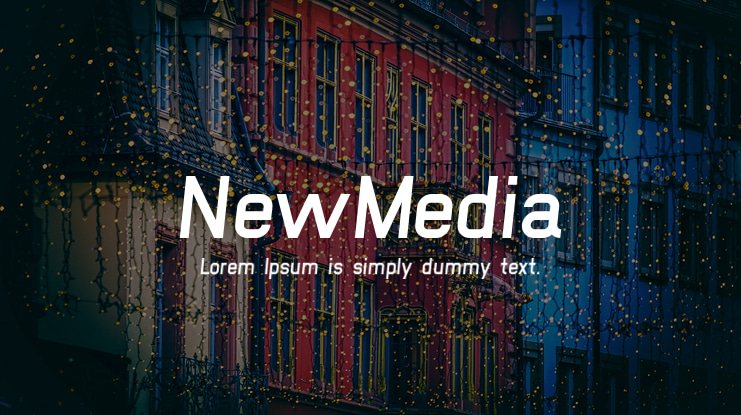 NewMedia Font Family