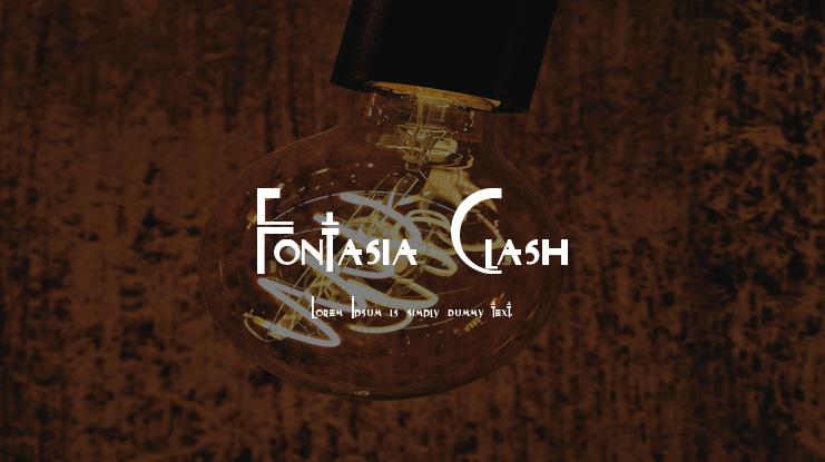 Fontasia Clash Font
