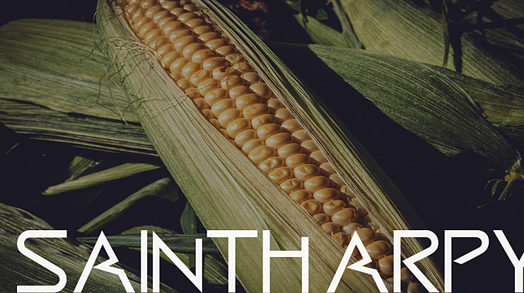Saintharpy Font