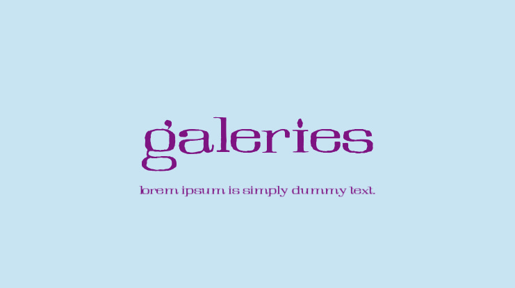 Galeries Font