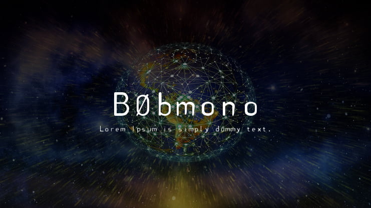 B0bmono Font