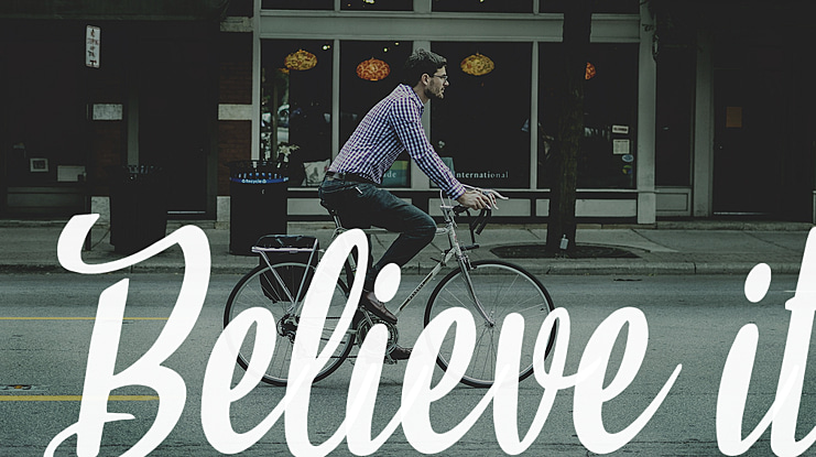 Believe it Font