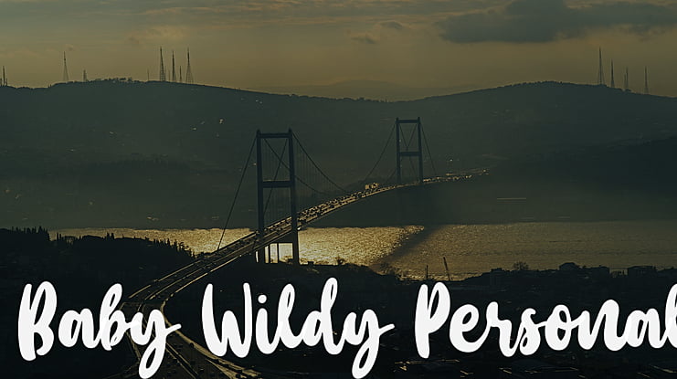 Baby Wildy Personal Font