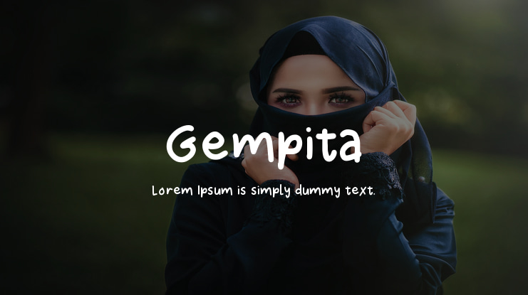 Gempita Font