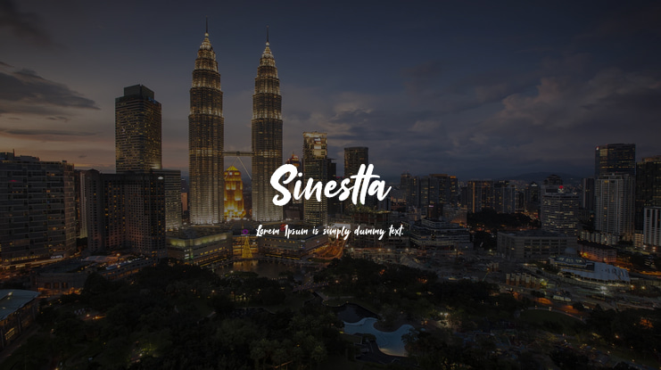 Sinestta Font