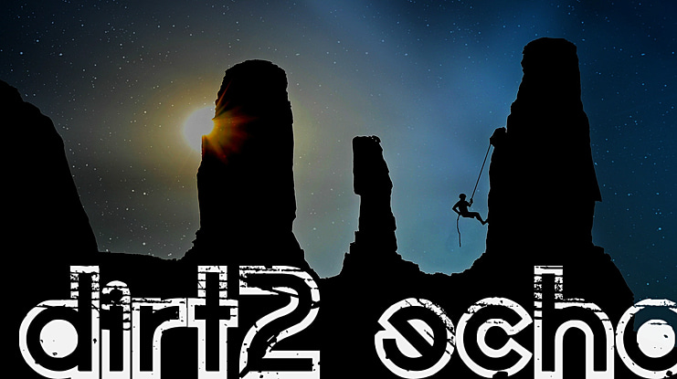 Dirt2 Echo Font Family