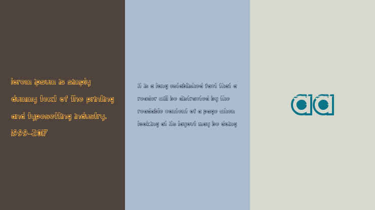 Dirt2 Echo Font Family