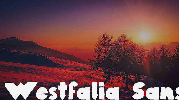 Westfalia Sans Font