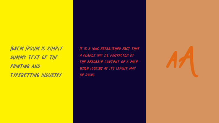 Holiday In Monday Font