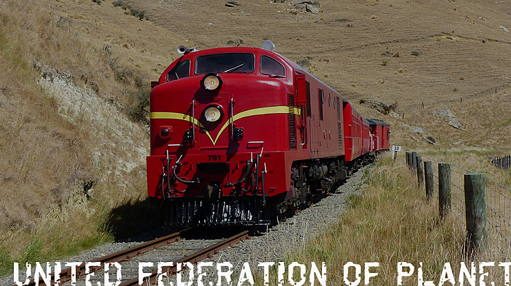 United Federation of Planets. Font