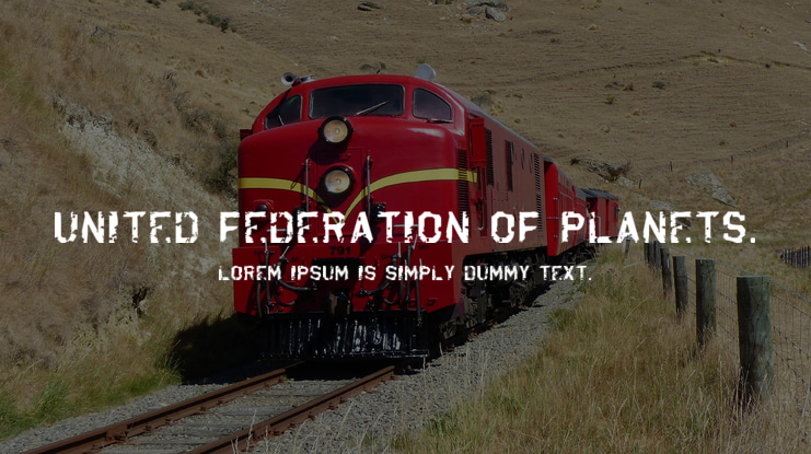 United Federation of Planets. Font