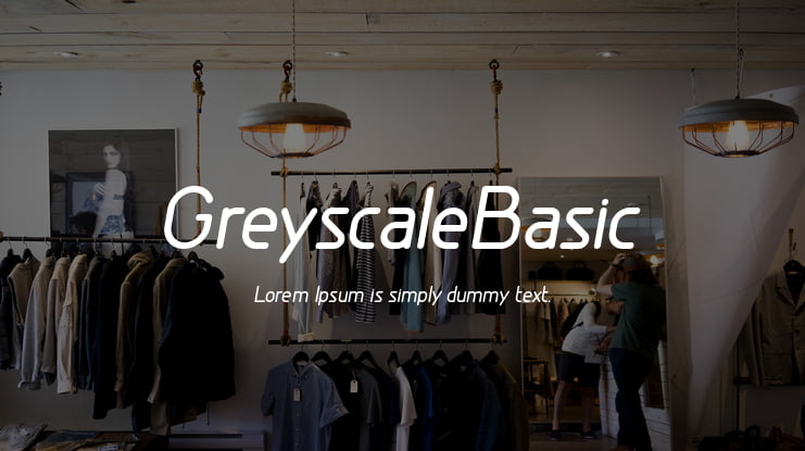 GreyscaleBasic Font Family
