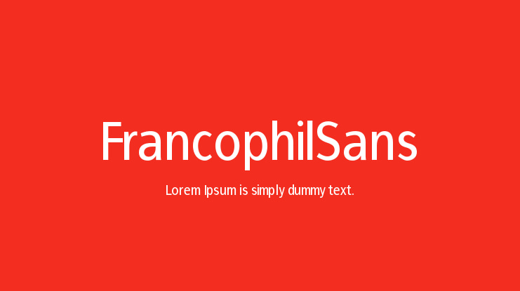 FrancophilSans Font Family