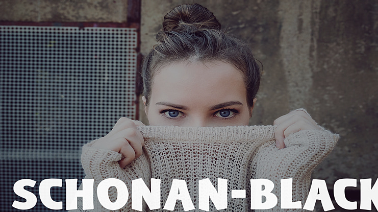 Schonan-Black Font