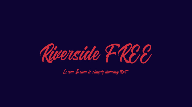 Riverside FREE Font