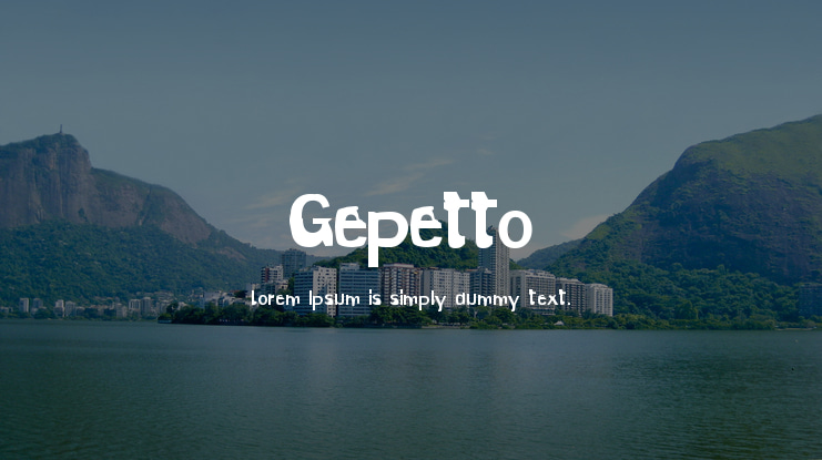 Gepetto Font Family