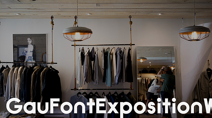 GauFontExpositionW Font