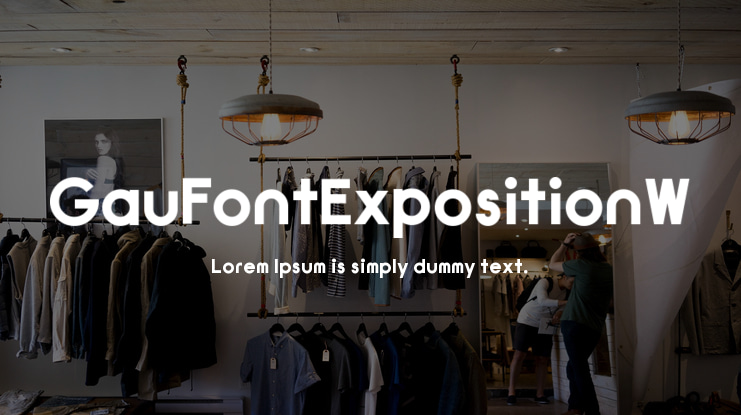 GauFontExpositionW Font