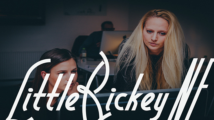 LittleRickeyNF Font