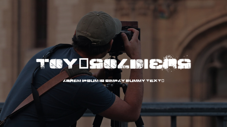 TOY_SOLDIERS Font