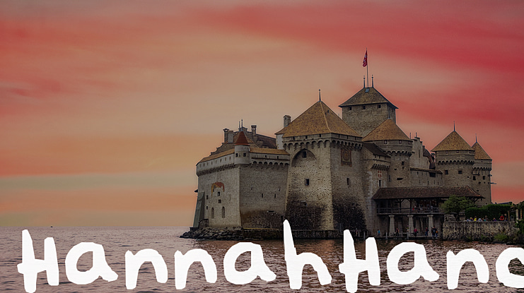 HannahHand Font