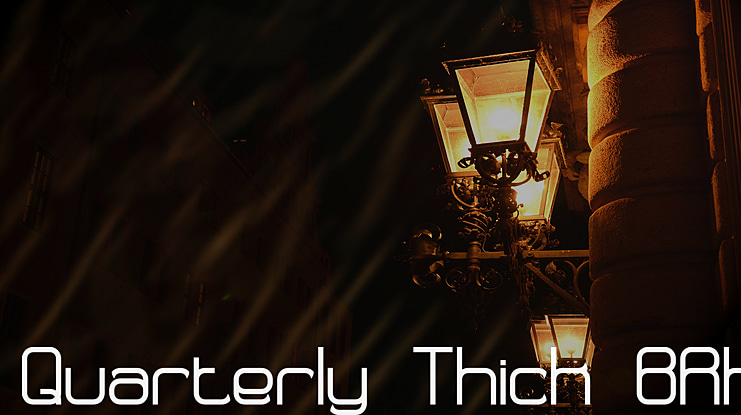 Quarterly  BRK Font Family
