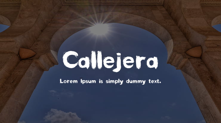 Callejera Font