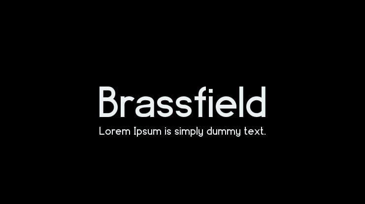 Brassfield Font