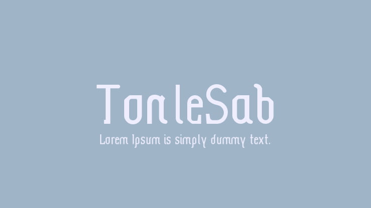 TonleSab Font