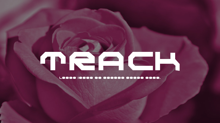TRACK Font Family
