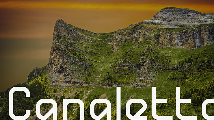 Canaletto Font Family