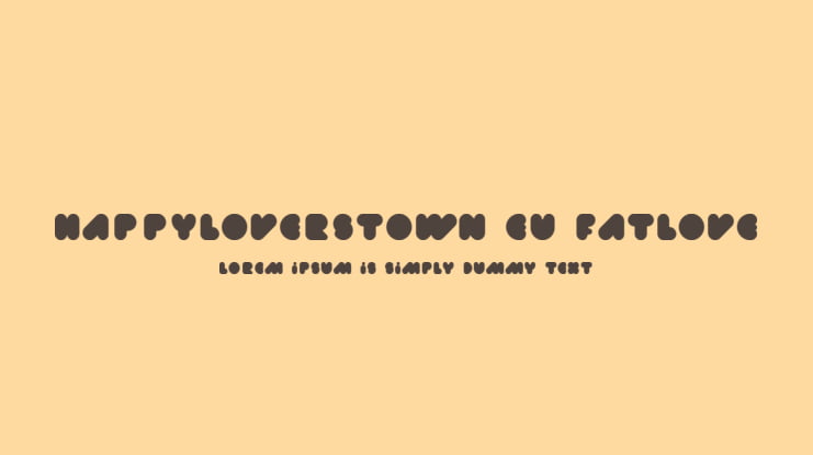 happyloverstown.eu_fatlove Font