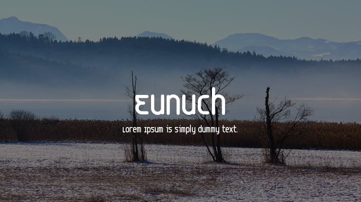 Eunuch Font