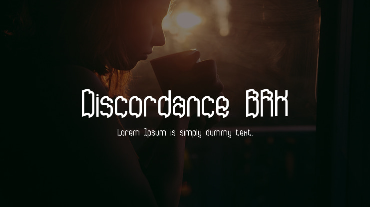 Discordance BRK Font