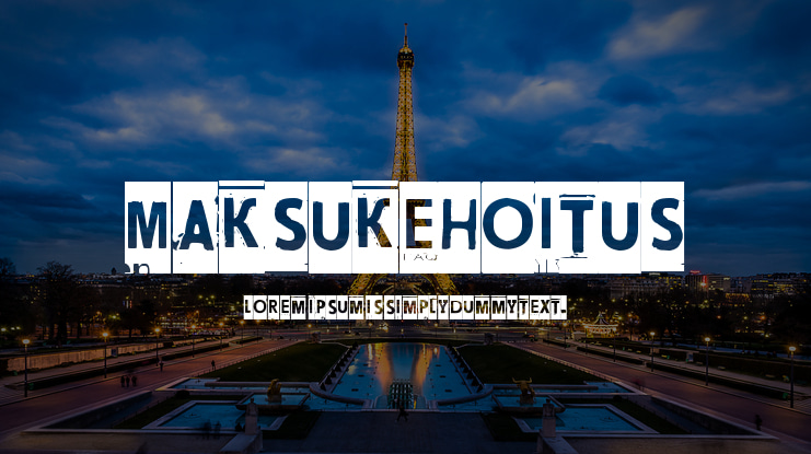 Maksukehoitus Font