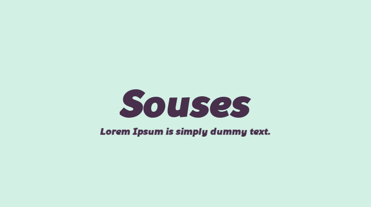 Souses Font