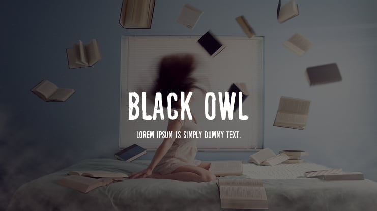 Black Owl Font