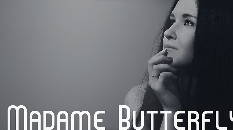 Madame Butterfly Font