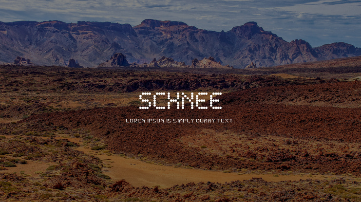 schnee Font