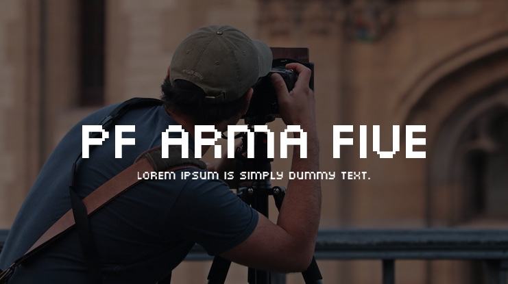 PF Arma Five Font
