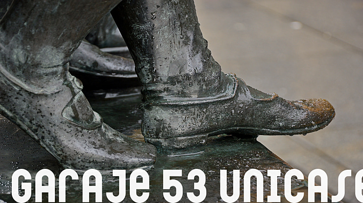 Garaje 53 Unicase Font
