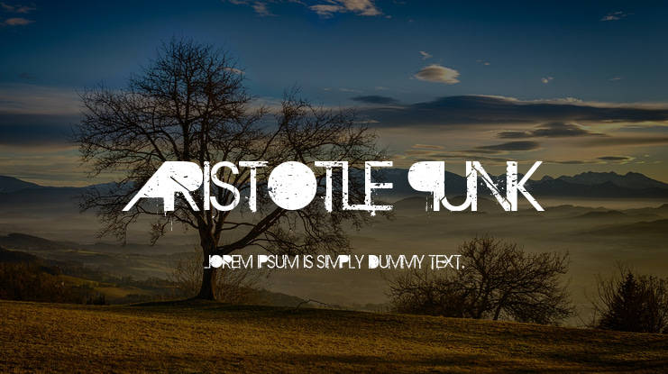 Aristotle Punk Font