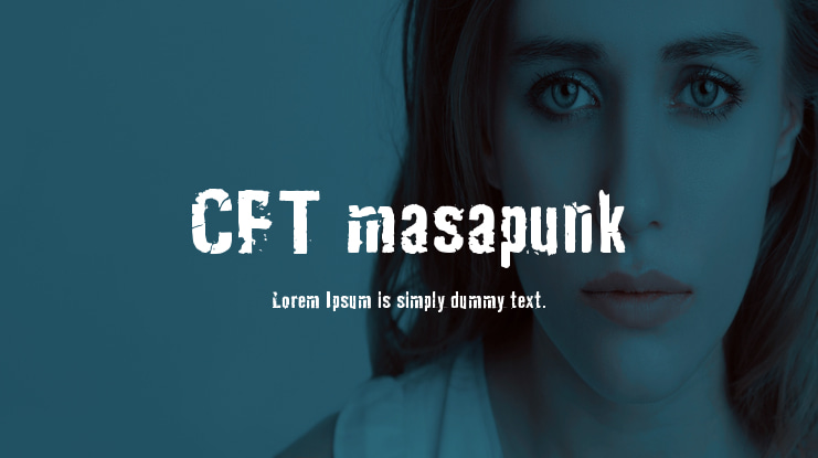 CFT masapunk Font